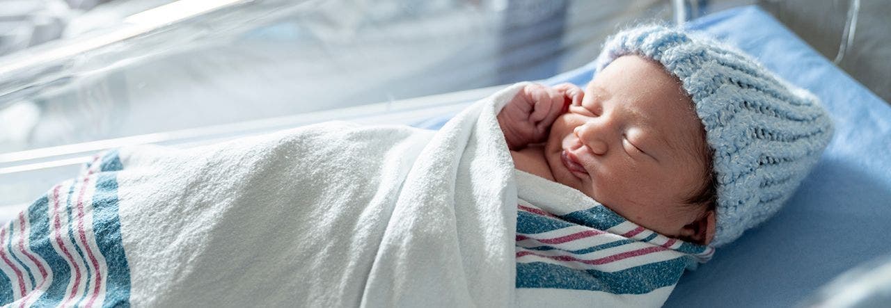 newborn baby sleeping 