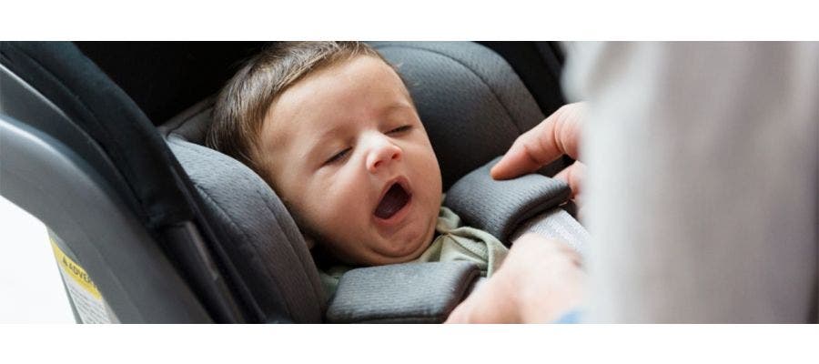 traveling with a baby in a carseat