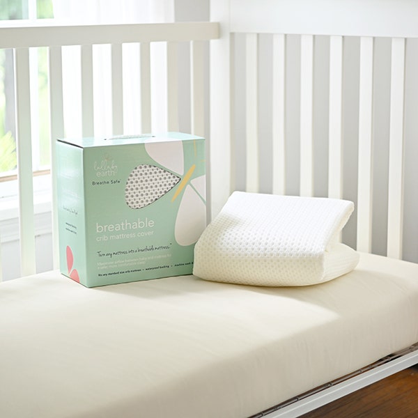 Lullaby Earth Breathe Safe Breathable Mattress Cover